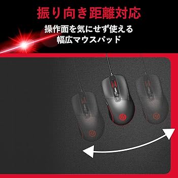 (未使用･未開封品)　エレコム ゲーミングマウスパッド デスクマット 大型 460mm×297mm ブラック MP-G02BK bt0tq1u Amazon.co.jp: エレコム マウスパッド ゲーミング 大型 460mm